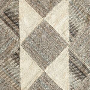 Contemporary American hooked rug, design KC_29