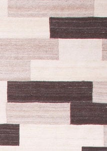 Contemporary American hooked rug, design KC_2D