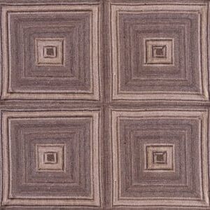 Contemporary American hooked rug, design KC_9