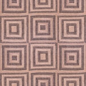 Contemporary American hooked rug, design KC_9E