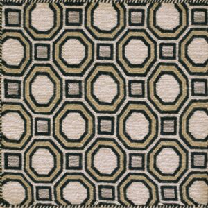 Contemporary American hooked rug, design M6002