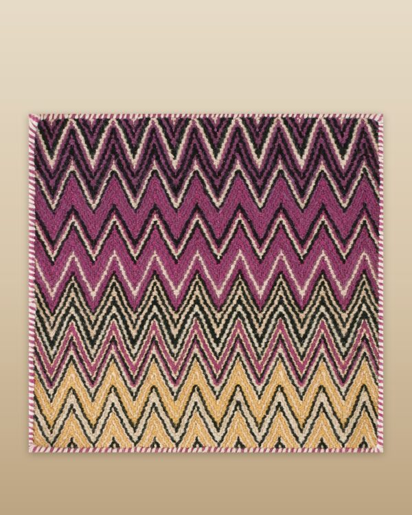 Contemporary mosaique rug, design m6004 1 Contemporary american hooked rug, design m6004