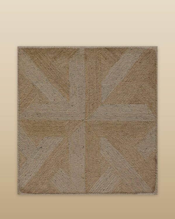 Contemporary mosaique rug, design m6009 1 Contemporary american hooked rug, design m6009