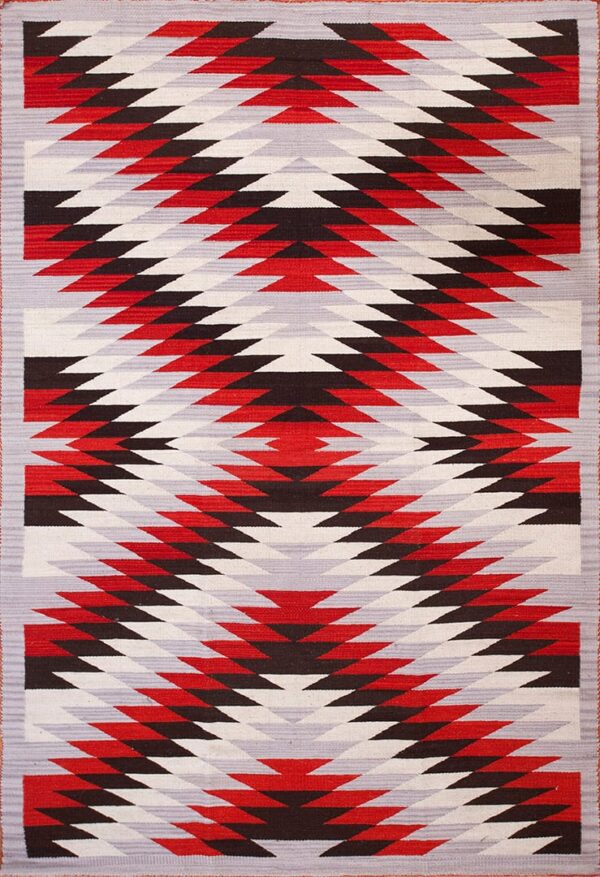 Contemporary american hooked rug, design n10010
