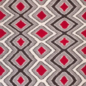 Contemporary American hooked rug, design N10018