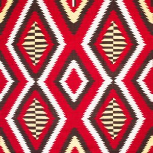 Contemporary American hooked rug, design N10022