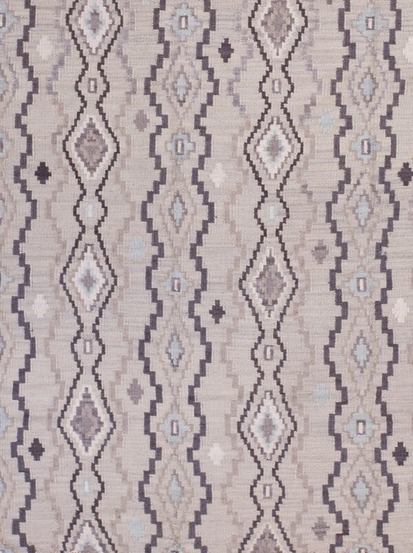 Contemporary american hooked rug, design n10023b