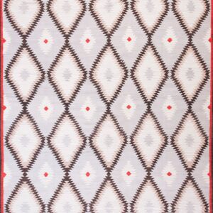 Contemporary American hooked rug, design N10024D