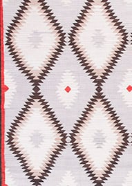Contemporary southwestern style flat weave rug, design n10024d 2 Contemporary american hooked rug, design n10024d