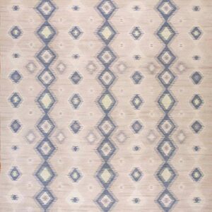 Contemporary American hooked rug, design N10025B