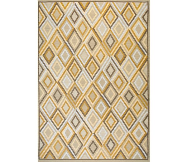 Contemporary american hooked rug, design n10028d