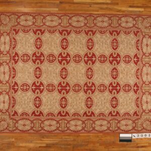 Contemporary American hooked rug, design N2002