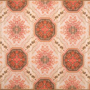 Contemporary American hooked rug, design N2003