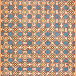 Contemporary American hooked rug, design N2006