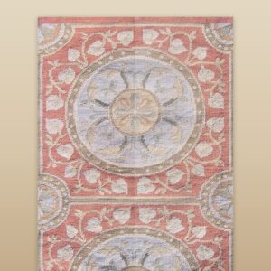 Contemporary American hooked rug, design N2007C