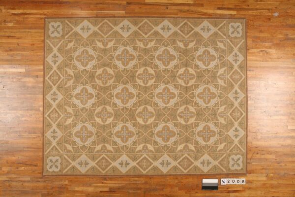 Contemporary american hooked rug, design n2008