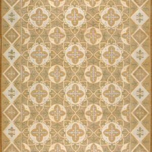Contemporary American hooked rug, design N2008