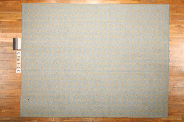 Contemporary needlepoint rug, design n2019d 1 Contemporary american hooked rug, design n2019d
