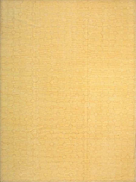 Contemporary needlepoint rug, design n2019g 1 Contemporary american hooked rug, design n2019g