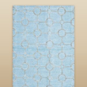 Contemporary American hooked rug, design N2019K