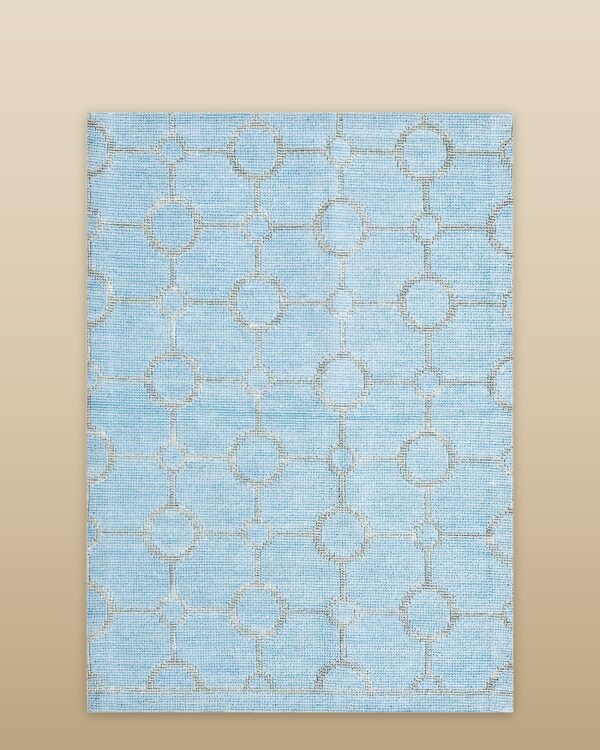 Contemporary needlepoint rug, design n2019k 1 Contemporary american hooked rug, design n2019k