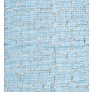 Contemporary American hooked rug, design N2019K