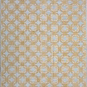 Contemporary American hooked rug, design N2025B