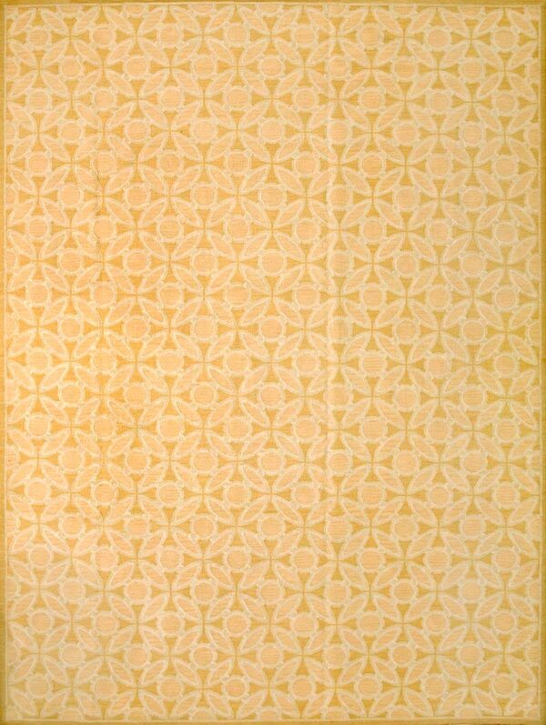 Contemporary needlepoint rug, design n2026f 1 Contemporary american hooked rug, design n2026f