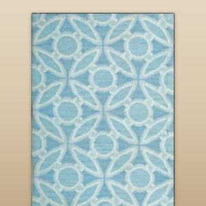 Contemporary American hooked rug, design N2026G