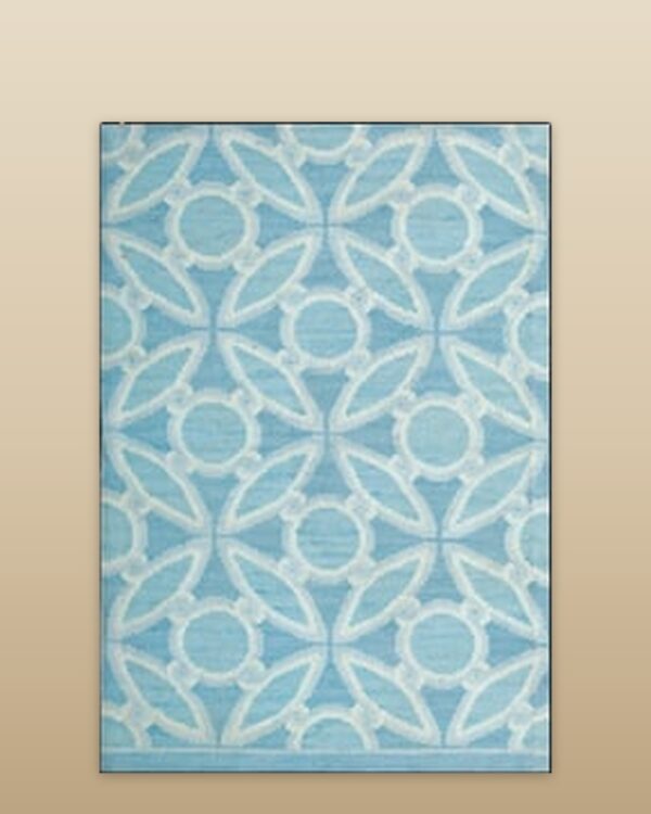 Contemporary american hooked rug, design n2026g