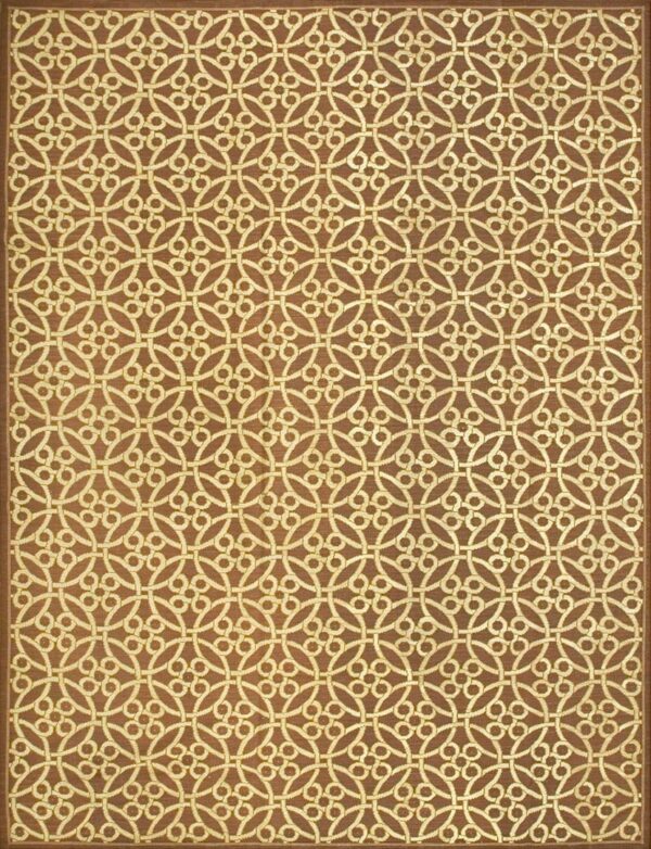 Contemporary needlepoint rug, design n2027b 1 Contemporary american hooked rug, design n2027b