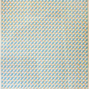 Contemporary American hooked rug, design N2031B