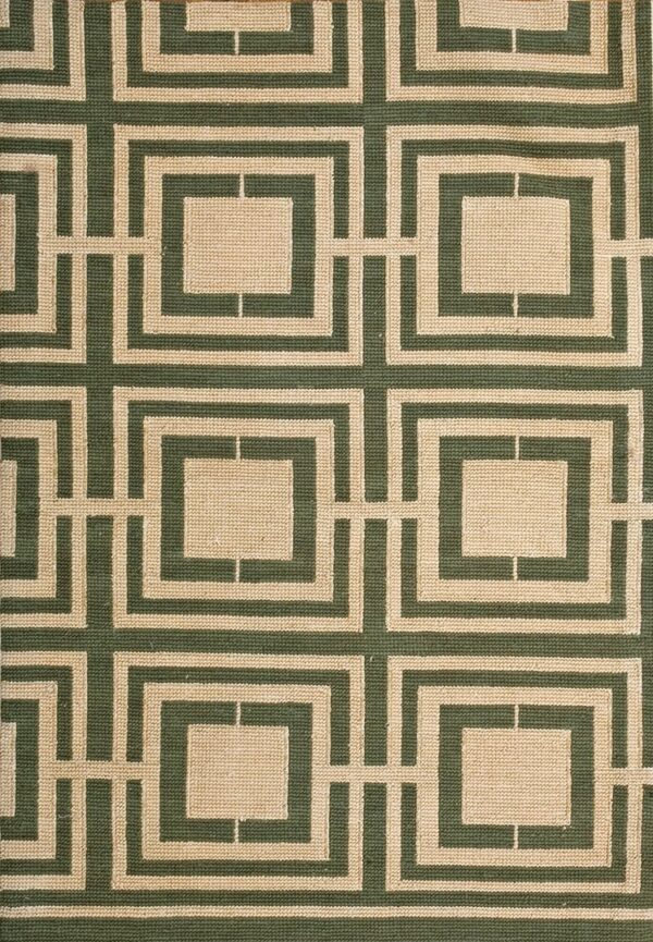 Contemporary needlepoint rug, design n2038 1 Contemporary american hooked rug, design n2038