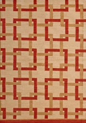 Contemporary needlepoint rug, design n2039 1 Contemporary american hooked rug, design n2039