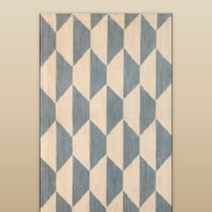 Contemporary American hooked rug, design N2040