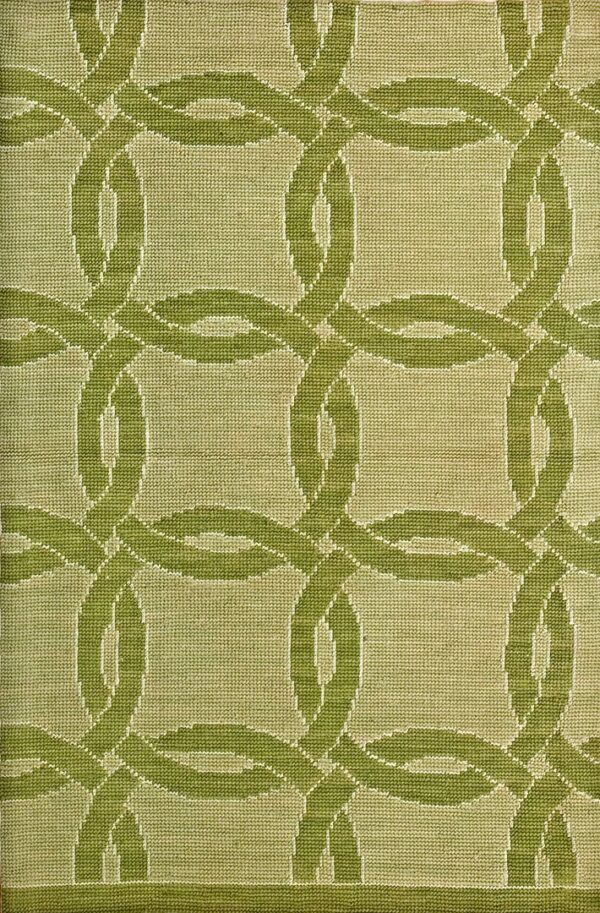 Contemporary needlepoint rug, design n2043a 1 Contemporary american hooked rug, design n2043a