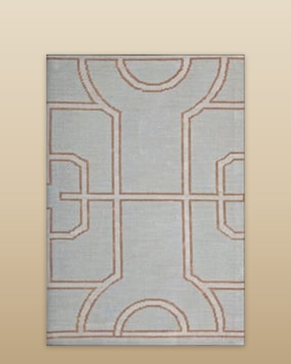 Contemporary needlepoint rug, design n2046 2 Contemporary american hooked rug, design n2046