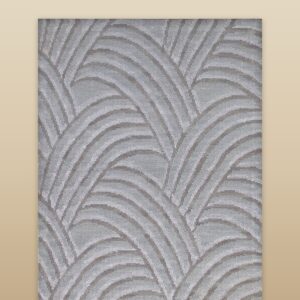 Contemporary American hooked rug, design N2048