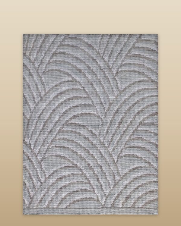 Contemporary needlepoint rug, design n2048 1 Contemporary american hooked rug, design n2048