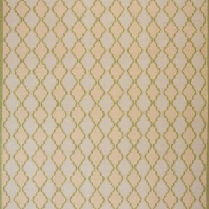 Contemporary American hooked rug, design N2049