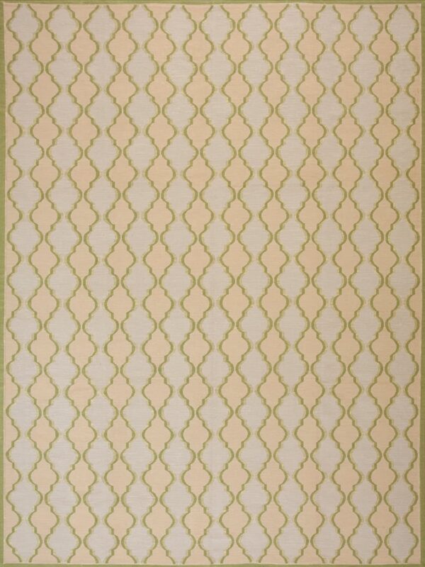 Contemporary needlepoint rug, design n2049 1 Contemporary american hooked rug, design n2049