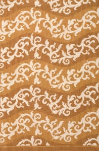 Contemporary American hooked rug, design N2056C