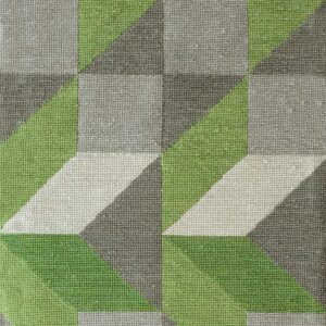Contemporary American hooked rug, design N2060B