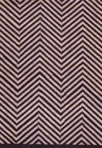 Contemporary American hooked rug, design N2062A