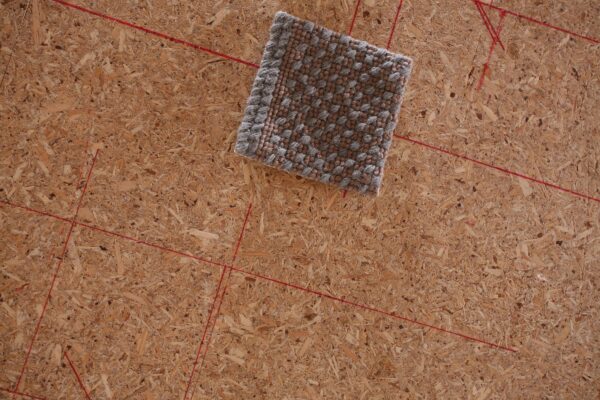 Contemporary american hooked rug, design n2069