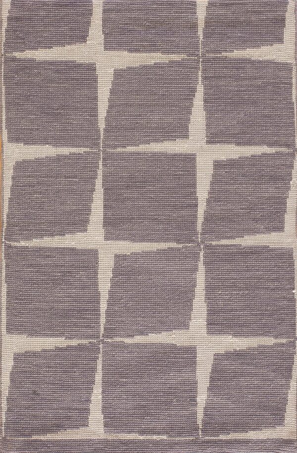 Contemporary needlepoint rug, design n2081 1 Contemporary american hooked rug, design n2081