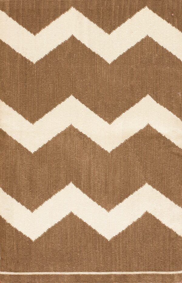 Contemporary needlepoint rug, design n2082 1 Contemporary american hooked rug, design n2082