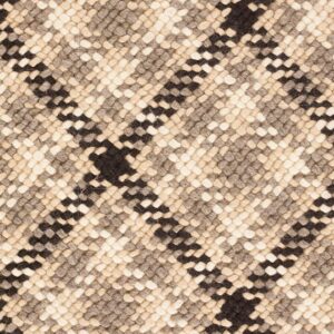 Contemporary American hooked rug, design P