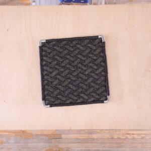 Contemporary American hooked rug, design PCM