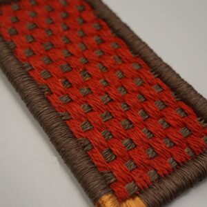 Contemporary American hooked rug, design PCM_003